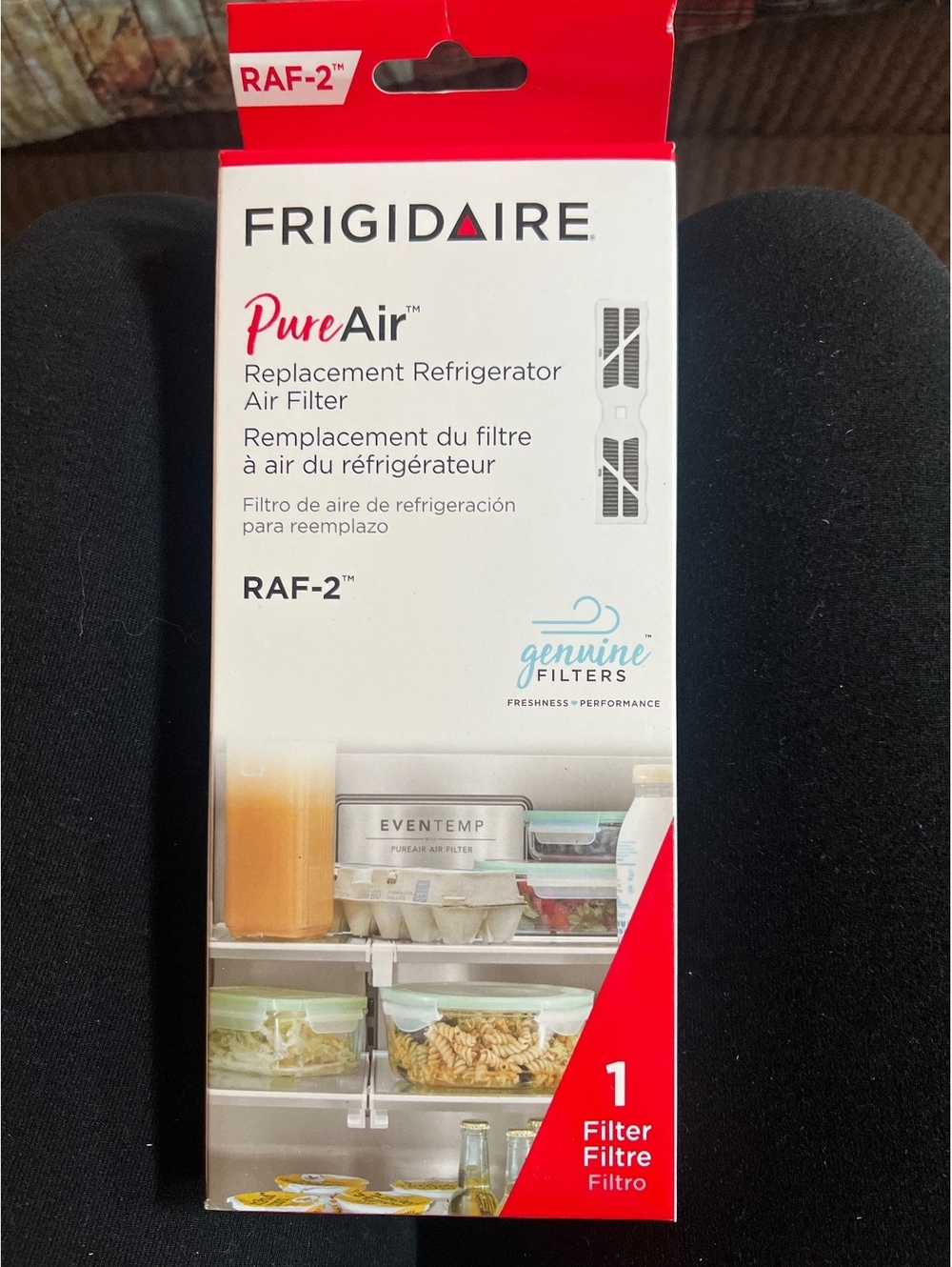 Frigidaire PureAir RAF-2 Replacement Refrigerator Air Filter - 1 Filter